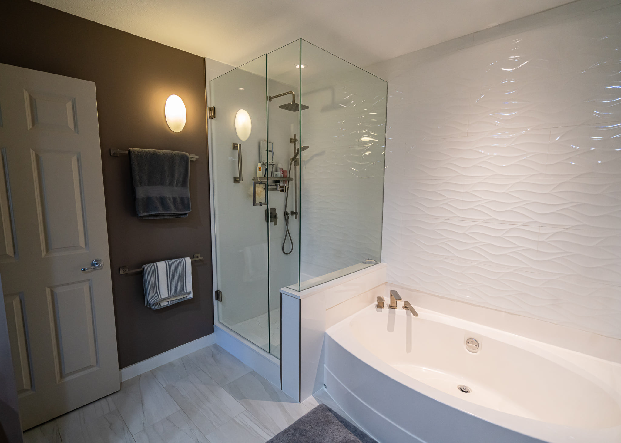 Chrome Bathroom Renovation North Vancouver - Bustos Renovations